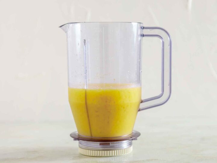 Blend until smooth and creamy.