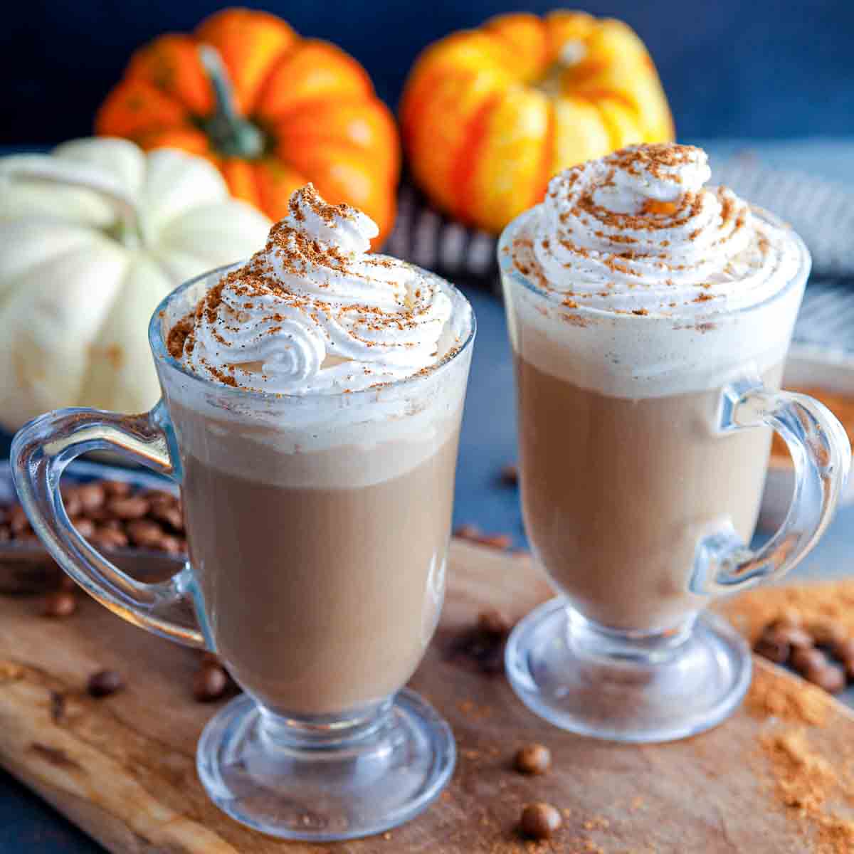 Pumpkin Spice Irish Coffee with Maple Whipped Cream